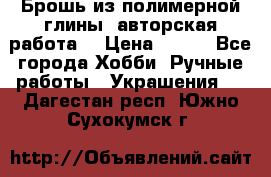 Брошь из полимерной глины, авторская работа. › Цена ­ 900 - Все города Хобби. Ручные работы » Украшения   . Дагестан респ.,Южно-Сухокумск г.